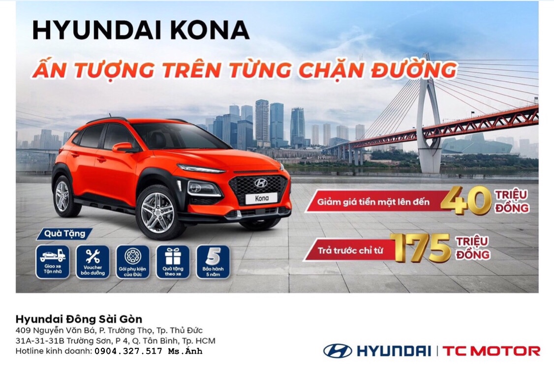 Hyundai Kona - Ấn tượng trên từng chặng đường
